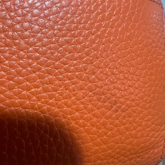 Tory Burch Thea tri fold wallet ORANGE JUICE - Picture 4 of 8